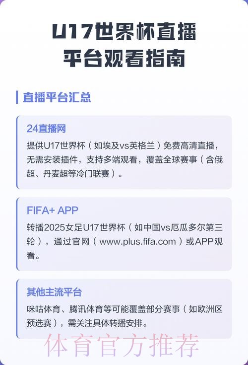 观看世界杯直播入口:热门选择推荐 观看世界杯直播入口:热门选择推荐